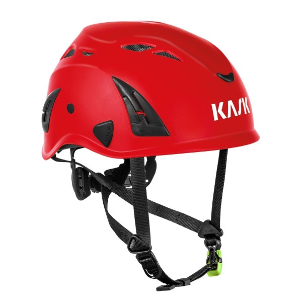 Kask Superplasma PL, red, safety helmet, industrial helmet, EN12492, size 51-62 cm