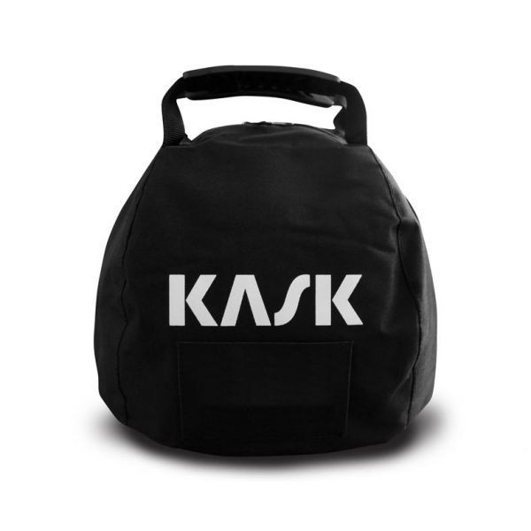 Kask helmet bag with handles and zipper, black