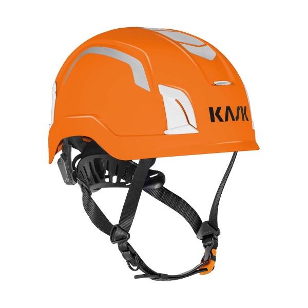 Casque de protection Kask Zenith-X HI VIZ, orange fluo, 490g, taille 52-63cm, catégorie III