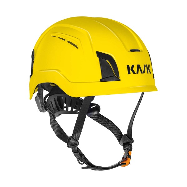 Kask Zenith X Air, jaune, 490g, taille 52-63cm, casque de protection spécial catégorie III